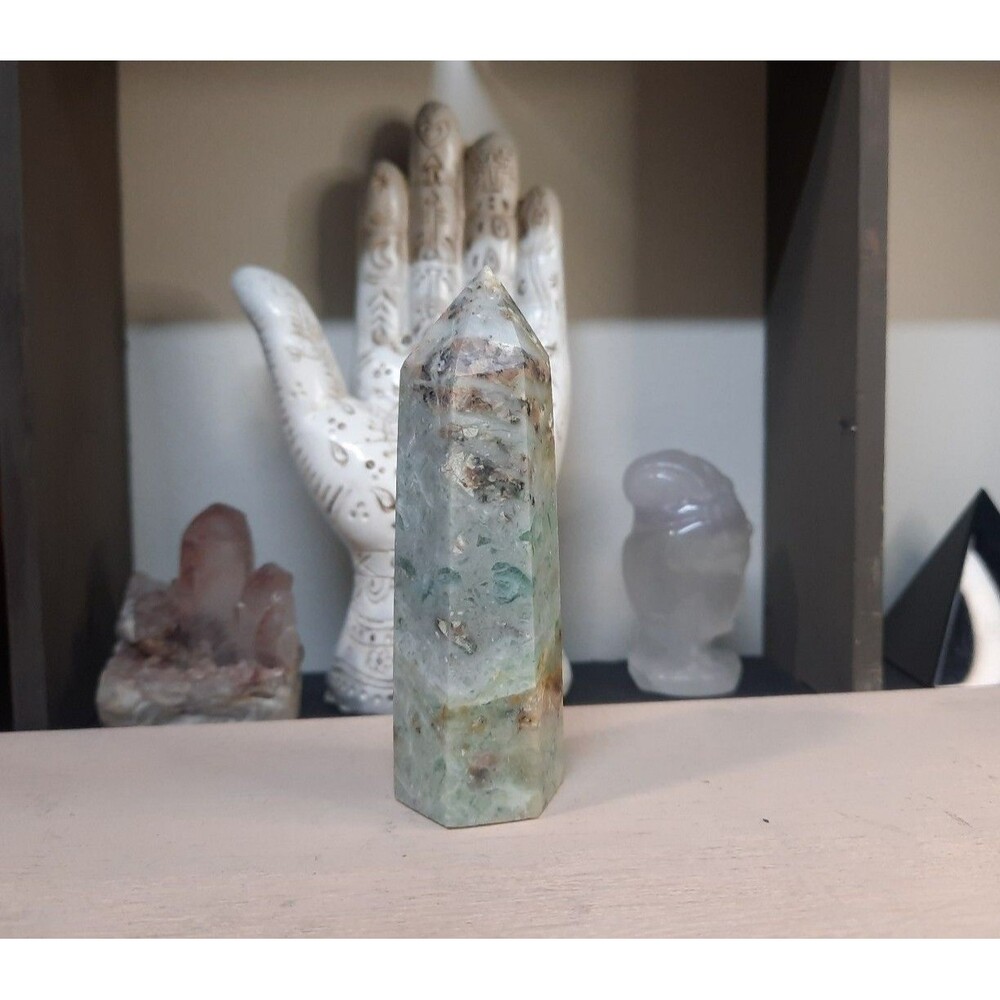 Phoenix Stone Crystal Tower